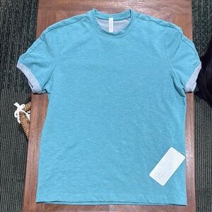 Lululemon Athletica Blue Short Sleeve Tee